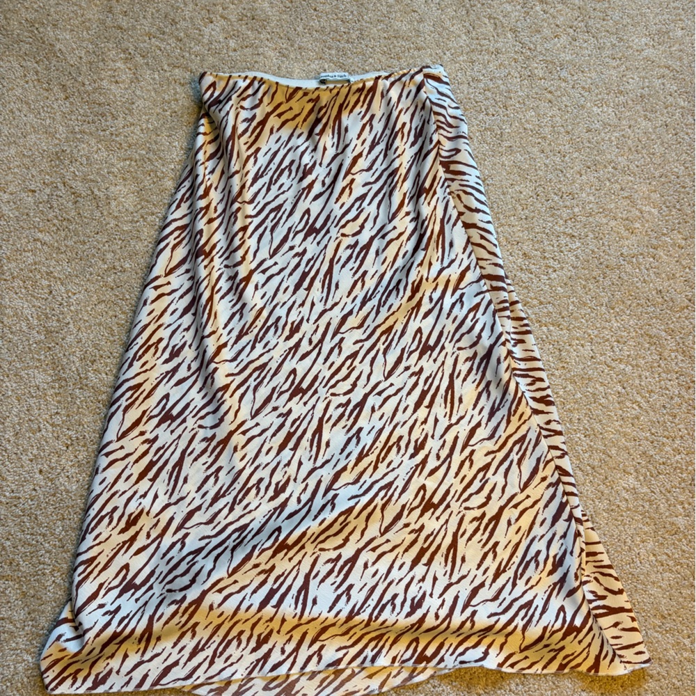 Abercrombie Zebra Print Skirt
